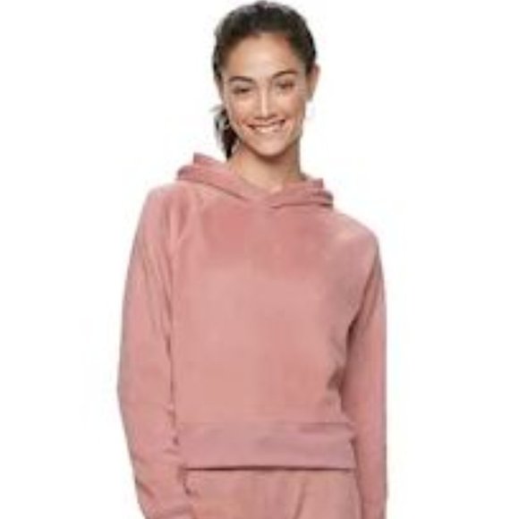 SO Tops - 108- Juniors' SO® Minky Hoodie  Cuffed Raglan sleeve